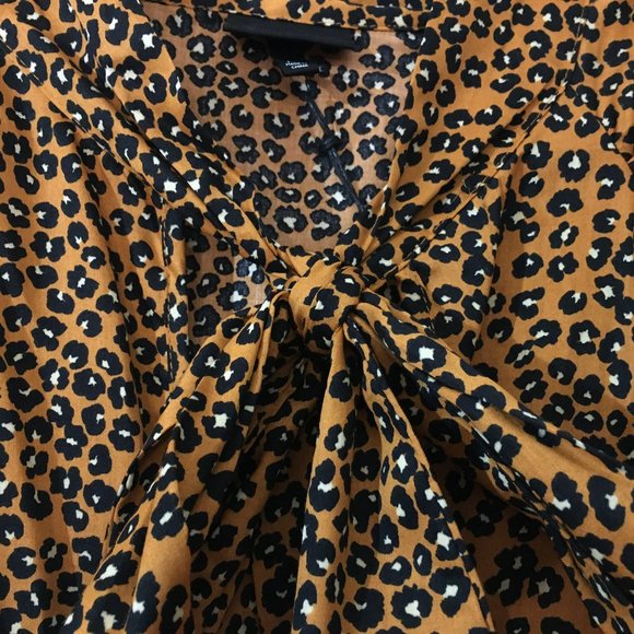Leopard Print Blouse - Picture 1 of 4